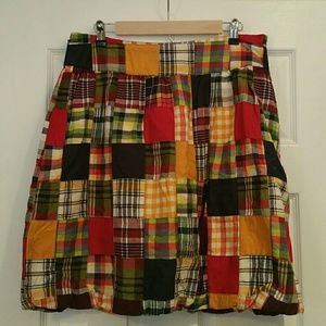 American Eagle Outfitters | Patchwork Bubble Skirt